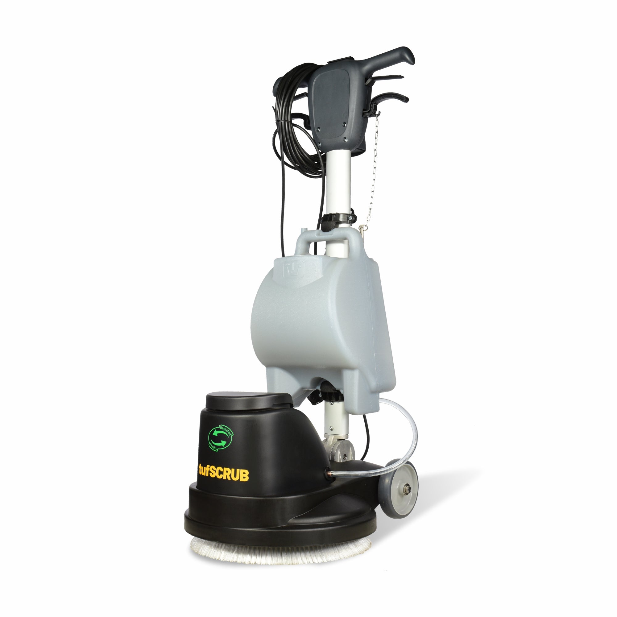 V-TUF tufSCRUB OT45240DS 430mm 240V floor polisher dual speed 70% recycled plastic 15L tank