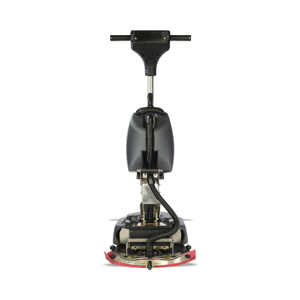 V-TUF tufSCRUB T close-up showing twist action squeegee and control panel