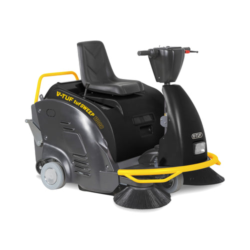V-TUF tufSWEEP 1100mm battery ride-on floor vacuum sweeper TUFSWEEP1100B