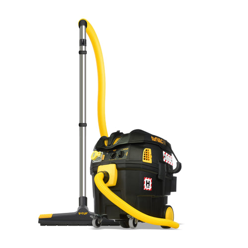 V-TUF tufVAC 110V H-Class in use showing H-Class continuous filter cleaning