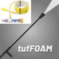 V-TUF 1000mm foam lance with KTQ inlet and blue foam injector kit TUFFOAMB-KIT1 with MSQ fittings